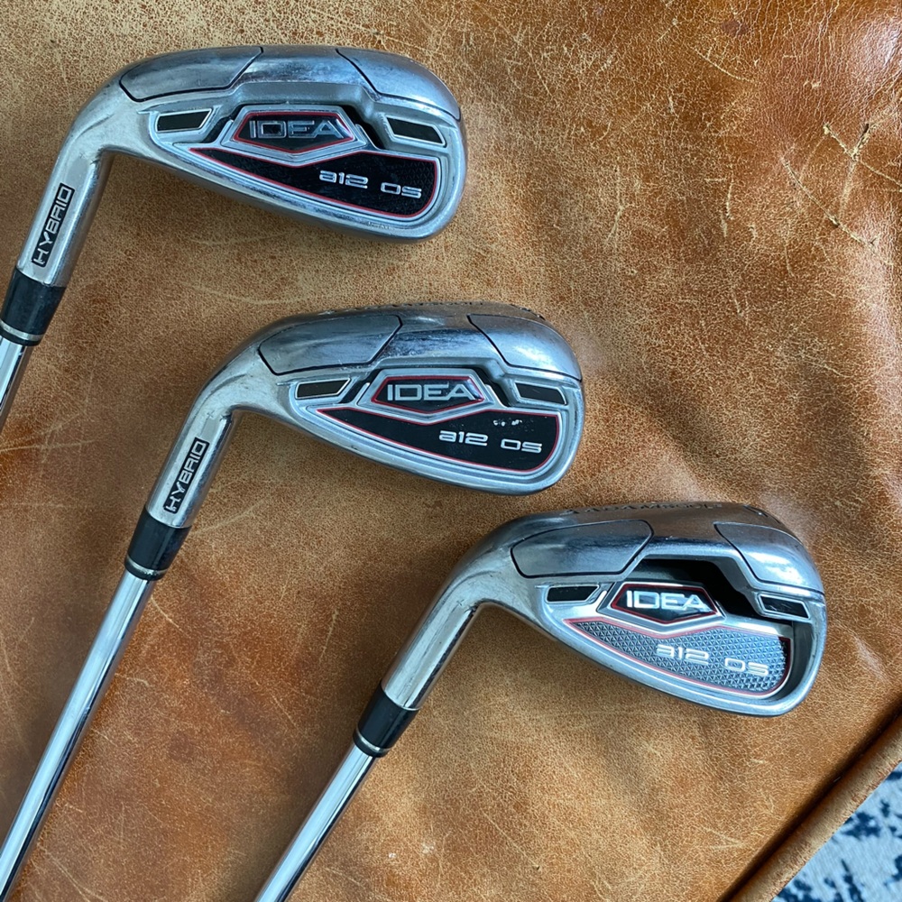 Adams Idea a12 Left Handed 7 Iron, 8 Iron & 9 Iron - Picture 6 of 10